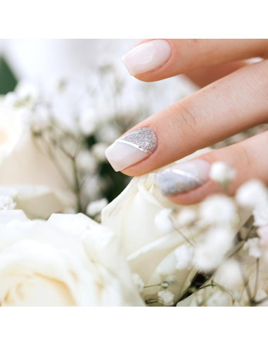 20 Rollos Cinta de Rayado para Uñas Dorada y Plateada 1mm