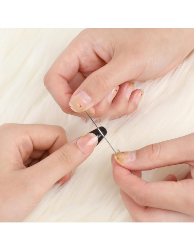 20 Rollos Cinta de Rayado para Uñas Dorada y Plateada 1mm