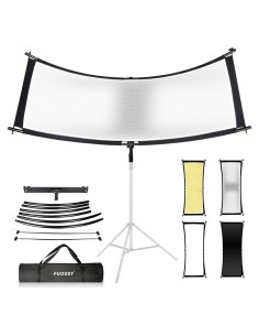 Reflector Clamshell FUDESY 170x61cm 4 Colores con Bolsa