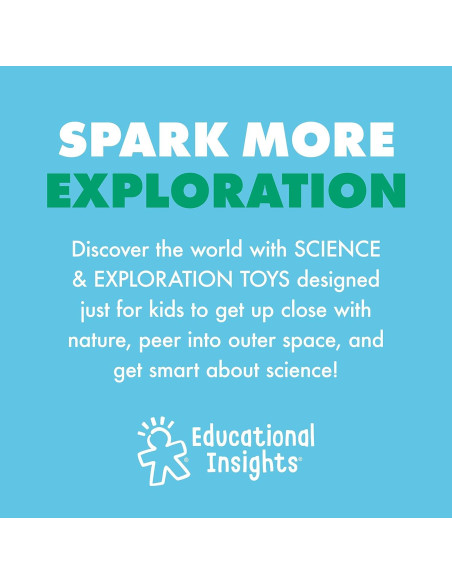 Binoculares Kidnoculars GeoSafari Jr. Rosa para Niños 2x