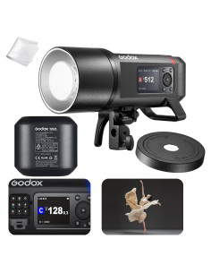 Flash Godox AD600Pro II con Luz LED Bicolor 40W