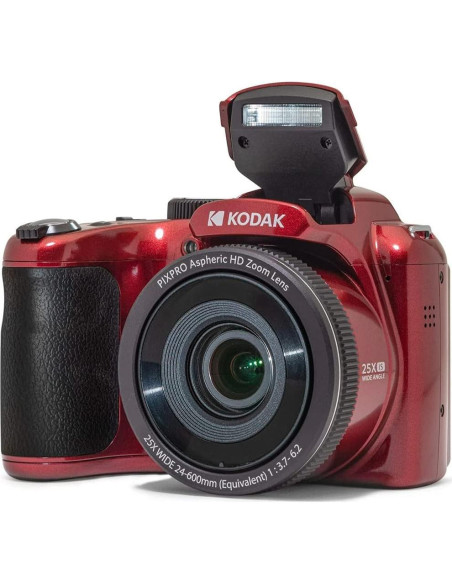 Cámara Digital Kodak PIXPRO AZ255-RD 16MP 25X Zoom Óptico Rojo Cámara Digital Kodak PIXPRO AZ255-RD 16MP 25X Zoom Óptico Rojo
