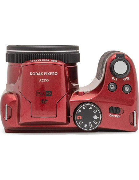 Cámara Digital Kodak PIXPRO AZ255-RD 16MP 25X Zoom Óptico Rojo Cámara Digital Kodak PIXPRO AZ255-RD 16MP 25X Zoom Óptico Rojo