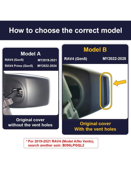 Cámara Dash Fitcamx 4K Delantera + 1080P Trasera para RAV4 2022-2025