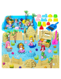 Kit de Arena Sensorial QUANA Unicornios y Sirenas 1.61 kg