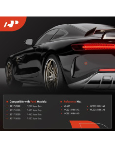 Soportes de Sensor de Estacionamiento A-Premium 4 Pcs Ford 2017-2020 2