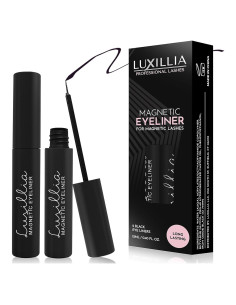 Eyeliner Magnético Negro Luxillia - 2 Tubos Impermeables