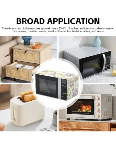 Cubierta para Microondas AOHMPT Antigrasa y Decorativa 26x22cm