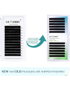 Extensiones de Pestañas GEMERRY 0.07mm D Curl 8-14mm 2