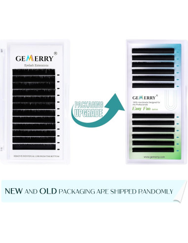Extensiones de Pestañas GEMERRY 0.07mm D Curl 8-14mm