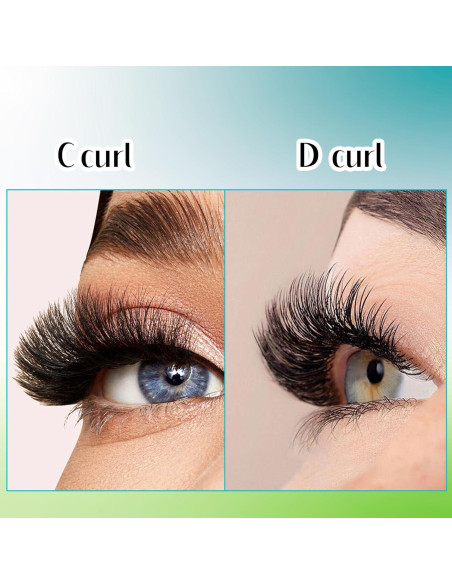 Extensiones de Pestañas GEMERRY 0.07mm D Curl 8-14mm Extensiones de Pestañas GEMERRY 0.07mm D Curl 8-14mm