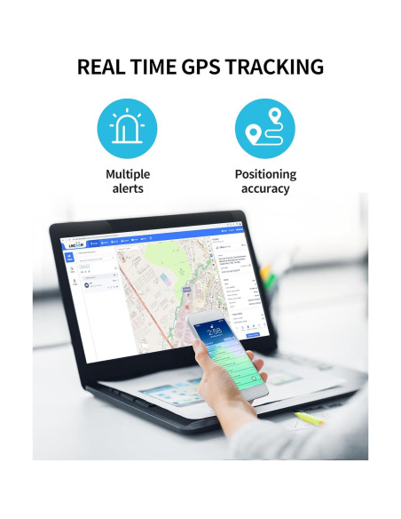 Rastreador GPS 4G LNCOON VL505 para Vehículos OBD-II