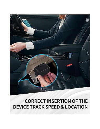 Rastreador GPS 4G LNCOON VL505 para Vehículos OBD-II