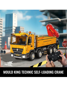 Grúa Móvil de Construcción Mould King 17050 4012 Piezas RC 2