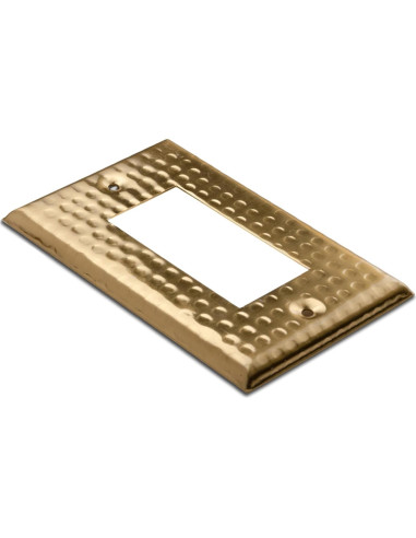 Placa de Pared Rocker Monarch Abode Oro Cepillado 2 Unidades