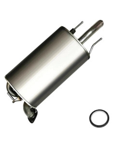 Silenciador de Acero Inoxidable Escape Northeastern para Toyota Camry 2002-2006 y Solara 2002-2008