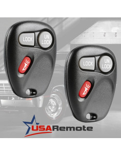 Llave Remota USARemote 3 Botones Programable 0.04 kg 2