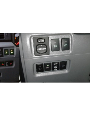 Interruptor de Botón 4 Polos 12V iJDMTOY con LED para Toyota