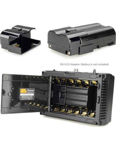 Luz de Video LED Pixel DL-912 con Control Inalámbrico