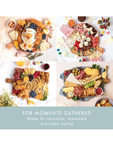 Tabla de Charcutería Grazerie Acacia 43x28 cm con Mango