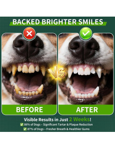 Polvo Dental para Perros Fuzzycare 150g - Limpieza Natural 2