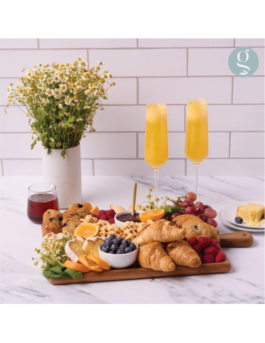 Tabla de Charcutería Grazerie Acacia 43x28 cm con Mango