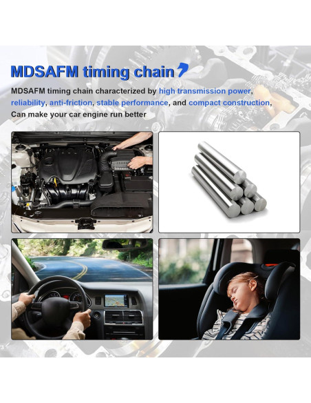 Kit de cadena de distribución MDSAFM con bomba de agua GMB 1.8L