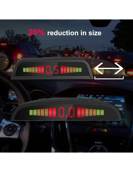 Sensores de Estacionamiento EKYLIN LED068 con Pantalla Compacta