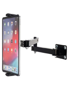 Soporte de Pared Plegable GSRUAN para Tabletas 4.7-12.9" Negro