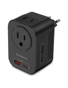 Convertidor de Voltaje 220V a 110V Shayangyoung 20W USB-C