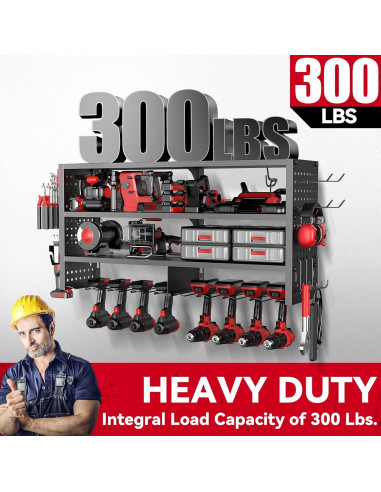 Organizador de Herramientas Eléctricas WBZYH 4 Niveles 136 kg