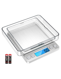 Báscula de Cocina Digital AMIR 3000g Acero Inoxidable