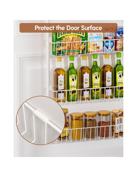 Estante Colgante LAMU 6 Niveles Blanco para Cocina y Despensa Estante Colgante LAMU 6 Niveles Blanco para Cocina y Despensa