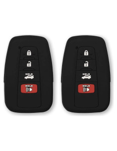 Cubierta de Llave de Silicona Autobase para Toyota 4 Botones