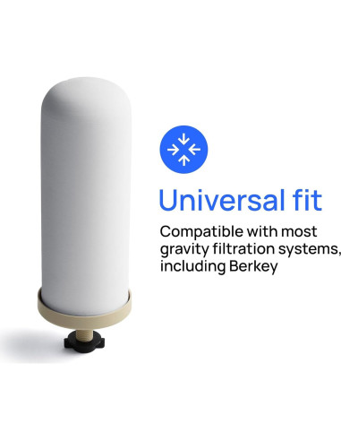 Filtro de Agua por Gravedad Culligan 8.5L Acabado Cepillado