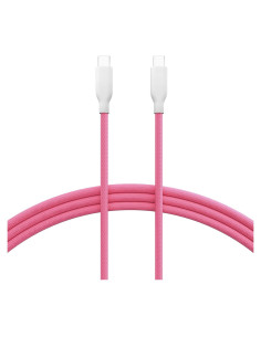 Cable USB C 2.01m HYairspy Carga Rápida 240W Rosa