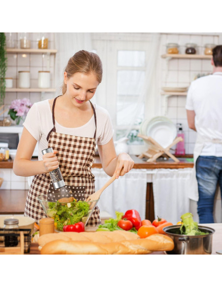 Juego de Molinillos Eléctricos de Sal y Pimienta Smoyer 100ml