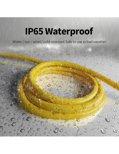 Cable de Extensión 12/3 POWGRN 30.48m Impermeable Amarillo