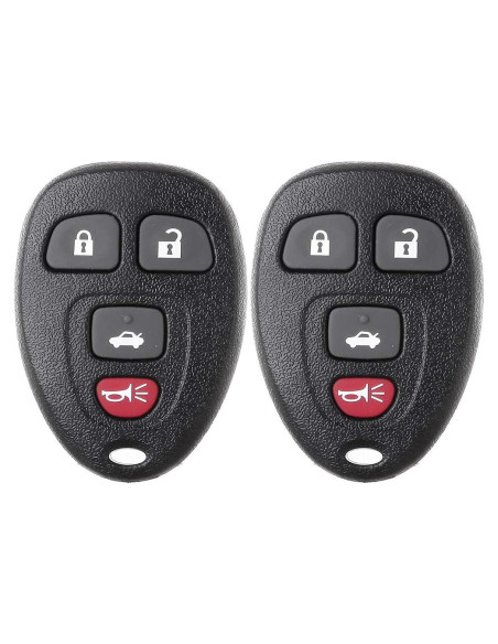 Carcasa Control Remoto Sin Llave ECCPP 4 Botones para Buick
