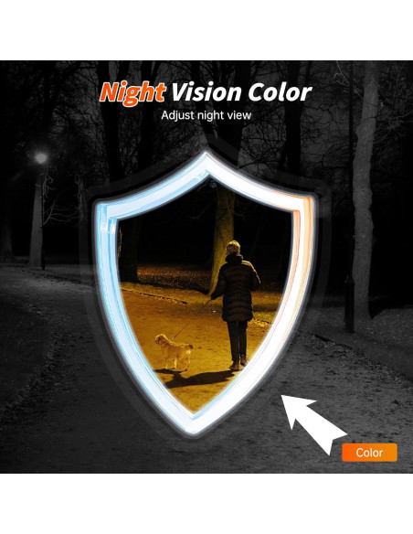 Cámara de Seguridad Inalámbrica Noahcam 2K HD Exterior WiFi