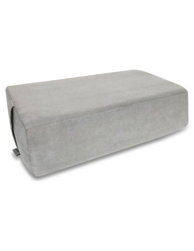 Almohada Bolster de Yoga NGT 50.8x30.5x15.2 cm Soporte Gris