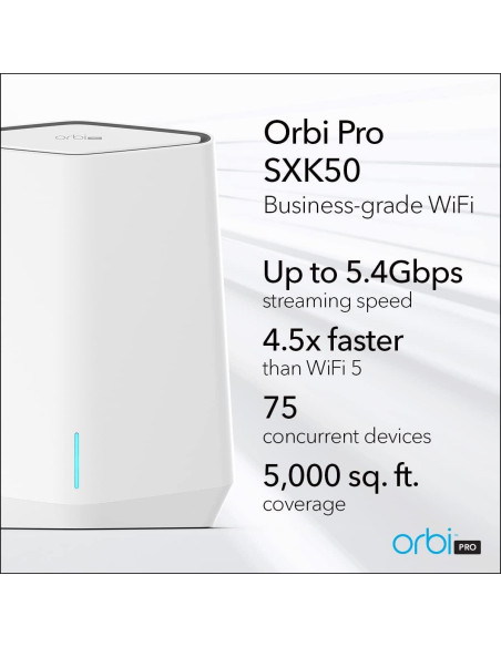 Sistema Mesh Tri-Banda NETGEAR Orbi Pro WiFi 6 AX5400
