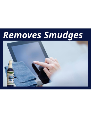 Kit Limpiador de Pantallas GW Max 2 en 1 con Paños Microfibra