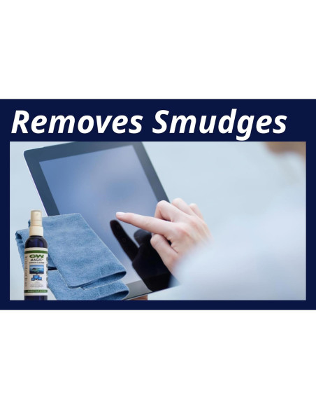 Kit Limpiador de Pantallas GW Max 2 en 1 con Paños Microfibra