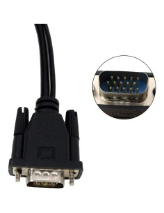 Adaptador VGA a HDMI 1080P USonline911 con Audio 3.5mm 2