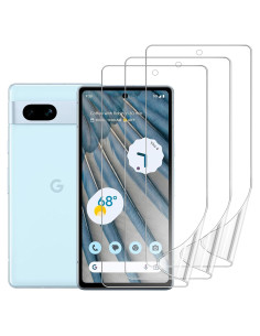 Paquete de 3 Protectores de Pantalla TPU para Google Pixel 7A 6.1"