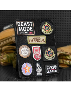 Parche Táctico OneTigris TG-MSTA Bordado 8.89x4.06cm 2