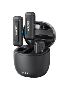Micrófono Inalámbrico BOYA BY-WM3T-D2 para iPhone, 30h Batería