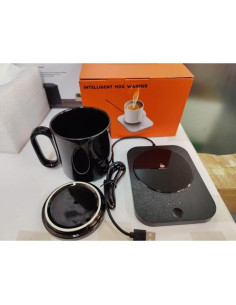 Taza de café inteligente Huarui 380ml autocalentable LED 2