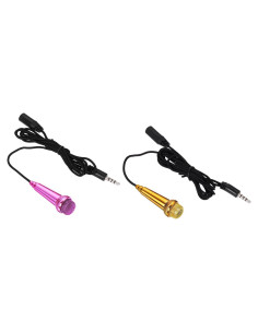 Micrófono Mini Portátil MECCANIXITY 2 Pcs con Cubiertas